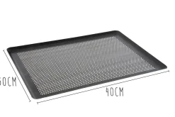 Plaque perforée anti-adhésive De Buyer en aluminium