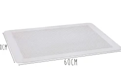 Plaque perforée en aluminium De Buyer sans rebord 1,5mm d'épaisseur