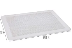 Plaque perforée en aluminium De Buyer sans rebord 1,5mm d'épaisseur