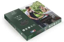 Plaque à pizza noire Peugeot Grill to table en céramique - 34cm