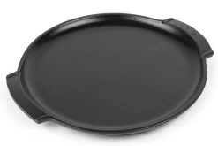Plaque à pizza noire Peugeot Grill to table en céramique - 34cm