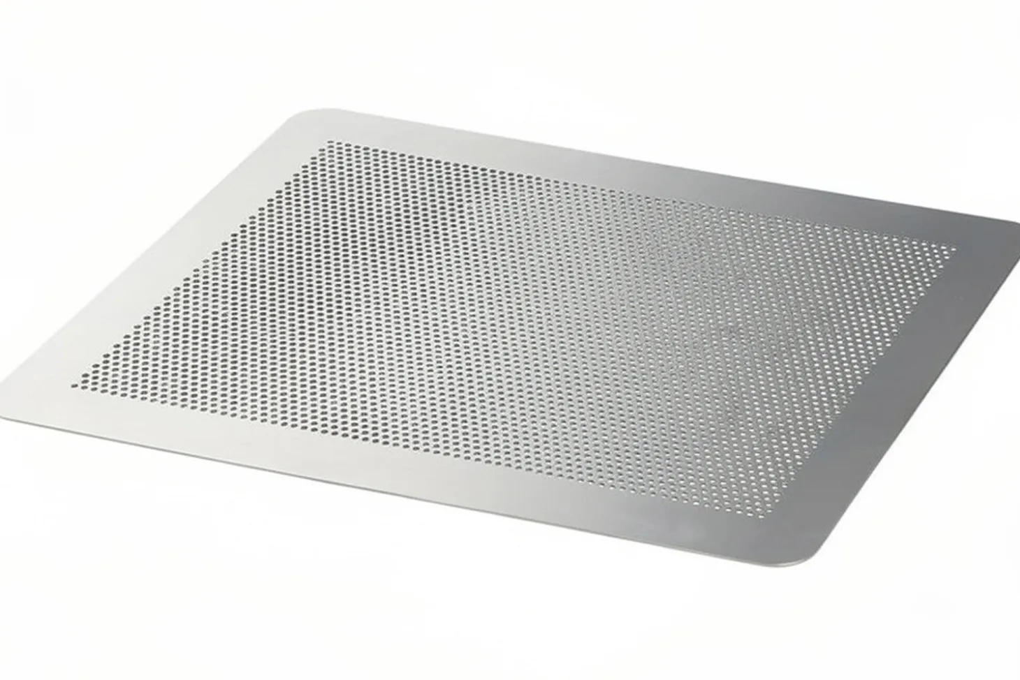 Plaque pâtissière perforée en aluminium Patisdécor sans rebords 40x30cm