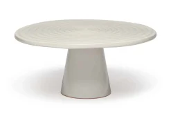 Plateau de présentation ø20cm Dutch Deluxes en céramique blanche