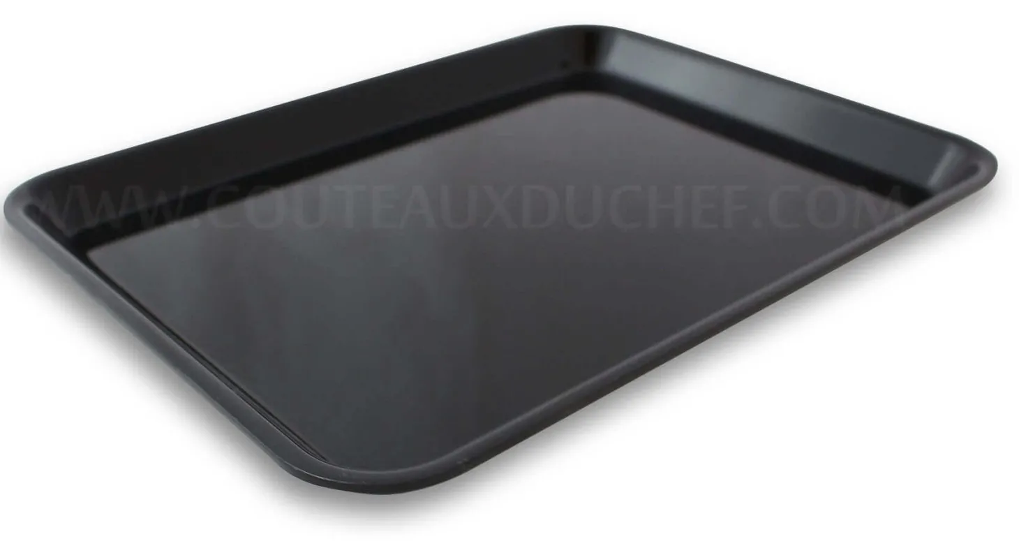 Plateau de présentation professionnel en Altuglas® noir - 53.5x20.5cm 3/5