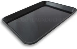 Plateau de présentation professionnel en Altuglas® noir - 41x21cm