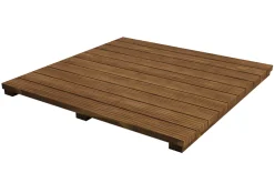 Plateau en acacia Big Green Egg pour meuble d'extension