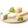 Plateau à fromage rotatif Continenta en bois d'hévéa