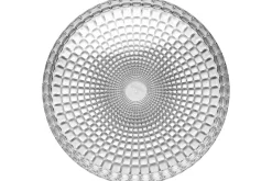 Plateau rond transparent Guzzini Tiffany en acrylique Ø35cm