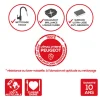 Plat four rectangle Peugeot Appolia en céramique rouge 33x25,7x7,5cm