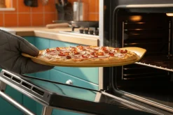 Plat à pizza Cookut Le Formidable avec coupe-pizza mangue - Édition limitée 2026
