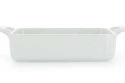 Plat rectangulaire Revol Belle Cuisine 34x25cm en porcelaine blanche