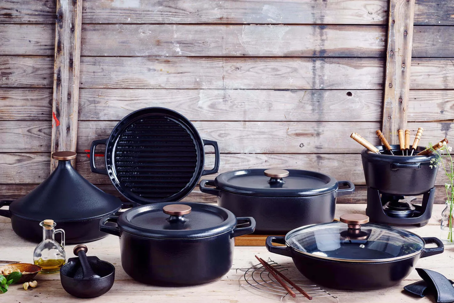 Plat à tajine Beka Nori en fonte émaillée 28cm