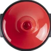 Plat à tajine Peugeot Atlas en céramique rouge diamètre 30cm