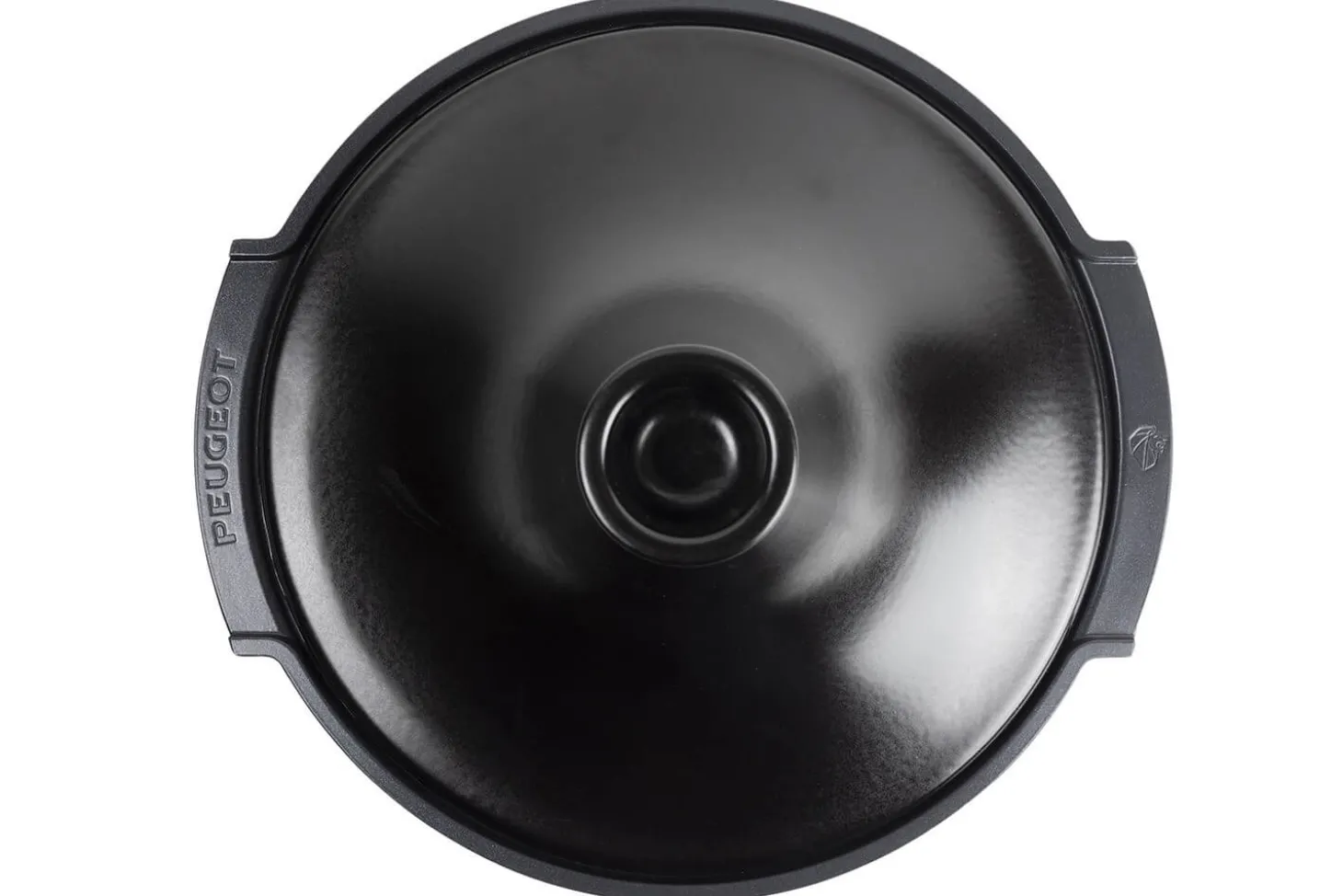 Plat à tajine Peugeot Atlas en céramique noir satin diamètre 30cm