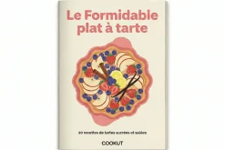 Plat à tarte Cookut Le Formidable avec coupe-tarte myrtille