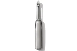 Éplucheur à légumes OXO Steel oscillant manche en inox et santoprène