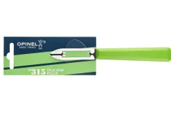Éplucheur Opinel Les Essentiels + n°315 lame 6cm manche en polymère vert