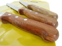 Pochette de 3 couteaux de boucher DICK Bois désosseur+saigner+boucher