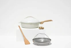 Poêle antiadhérente Cookut La Fabuleuse 8-en-1 meringue