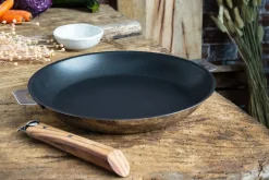Poêle antiadhérente Cristel Mutine Amovible Exceliss en inox
