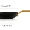 Poêle antiadhésive Arcos Samoa Iconic 20cm