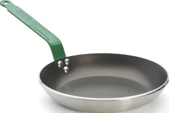 Poêle antiadhésive De Buyer Choc Classic HACCP vert en aluminium