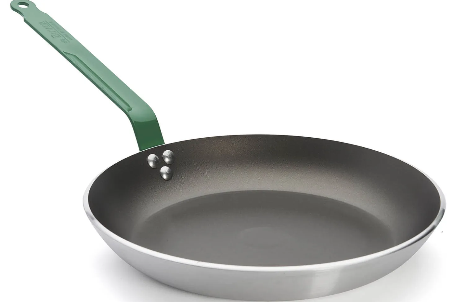 Poêle antiadhésive De Buyer Choc Resto Induction verte en aluminium