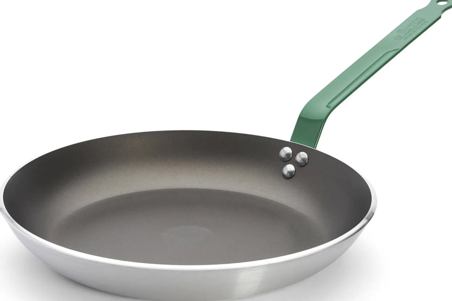 Poêle antiadhésive De Buyer Choc Resto Induction verte en aluminium