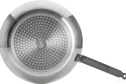 Poêle antiadhésive De Buyer Choc Resto Induction rouge en aluminium