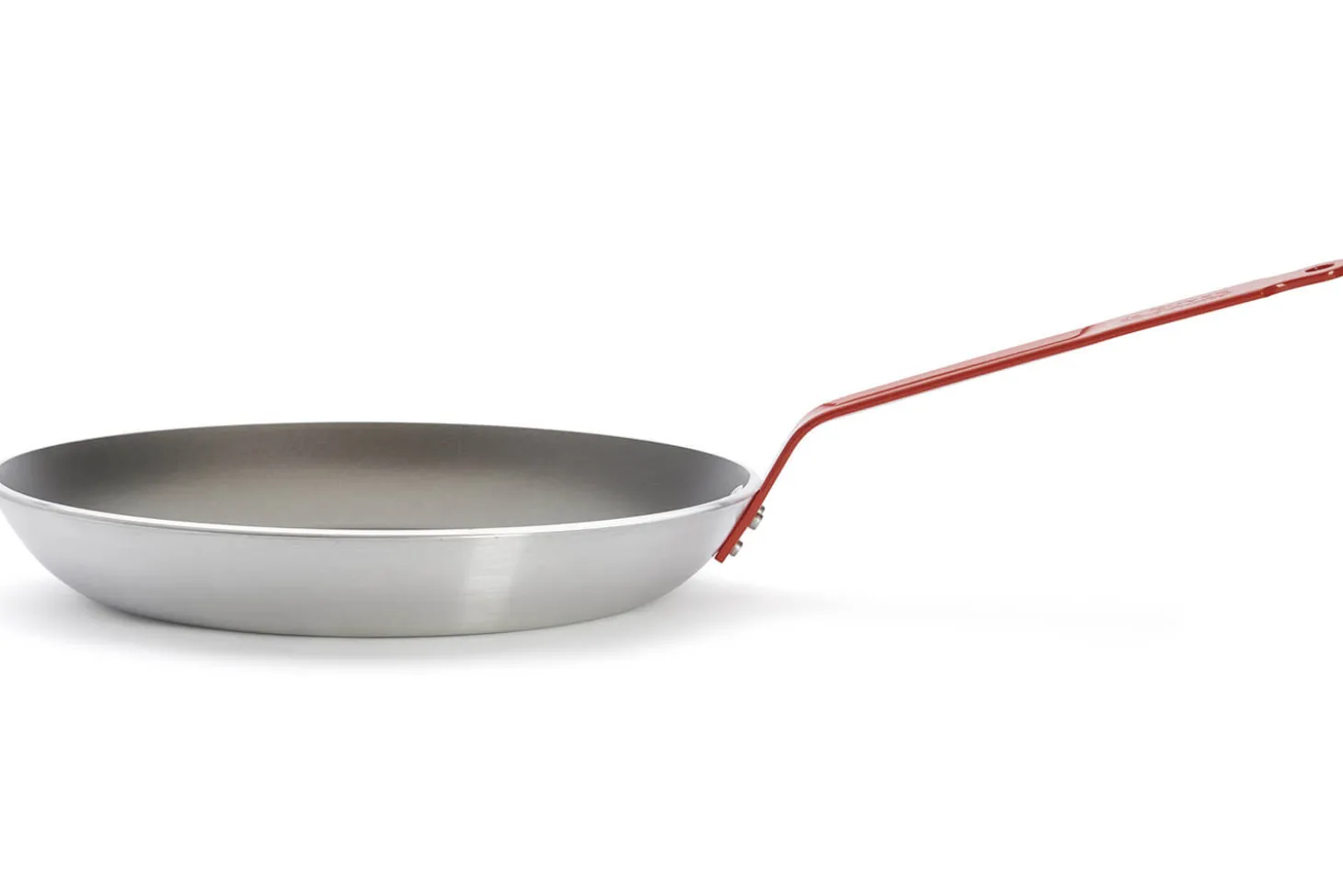 Poêle antiadhésive De Buyer Choc Resto Induction rouge en aluminium