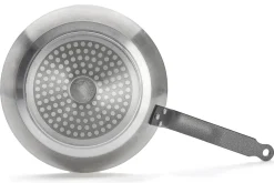 Poêle antiadhésive De Buyer Choc Resto Induction rouge en aluminium