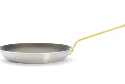 Poêle antiadhésive De Buyer Choc Classic HACCP jaune en aluminium