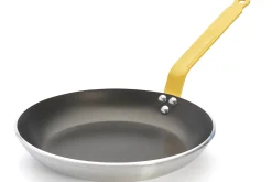 Poêle antiadhésive De Buyer Choc Classic HACCP jaune en aluminium