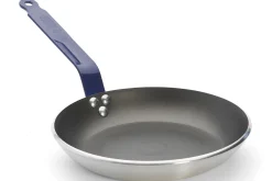 Poêle antiadhésive De Buyer Choc Classic HACCP bleue en aluminium