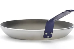 Poêle antiadhésive De Buyer Choc Classic HACCP bleue en aluminium