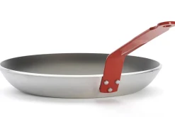 Poêle antiadhésive De Buyer Choc Classic HACCP rouge en aluminium