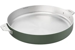 Poêle Cookut La Merveilleuse 28cm en acier inoxydable Steel Green®