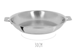 Poêle Cristel Casteline Amovible en inox