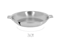 Poêle Cristel Casteline Amovible en inox