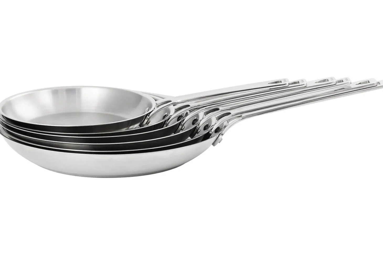 Poêle Cristel 1826 en acier inoxydable 18/10 brossé