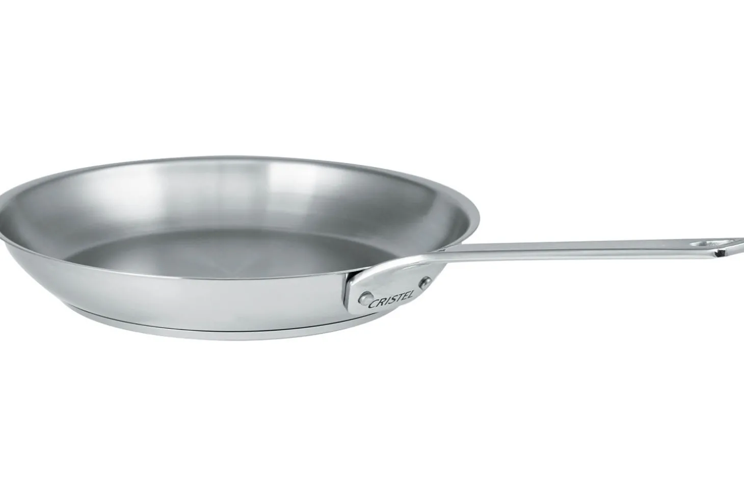 Poêle Cristel 1826 en acier inoxydable 18/10 brossé