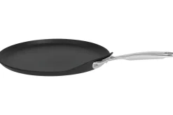 Poêle à crêpes antiadhésive Cristel Castel'Pro Ultralu® 28cm en aluminium forgé et revêtement Ceraliss+