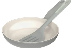 Poêle à frire antiadhésive Berghoff Leo Balance Moonmist en aluminium recyclé 24cm + spatule
