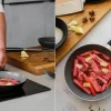 Poêle à frire antiadhésive MasterClass Can-to-Pan en aluminium recyclé 20cm