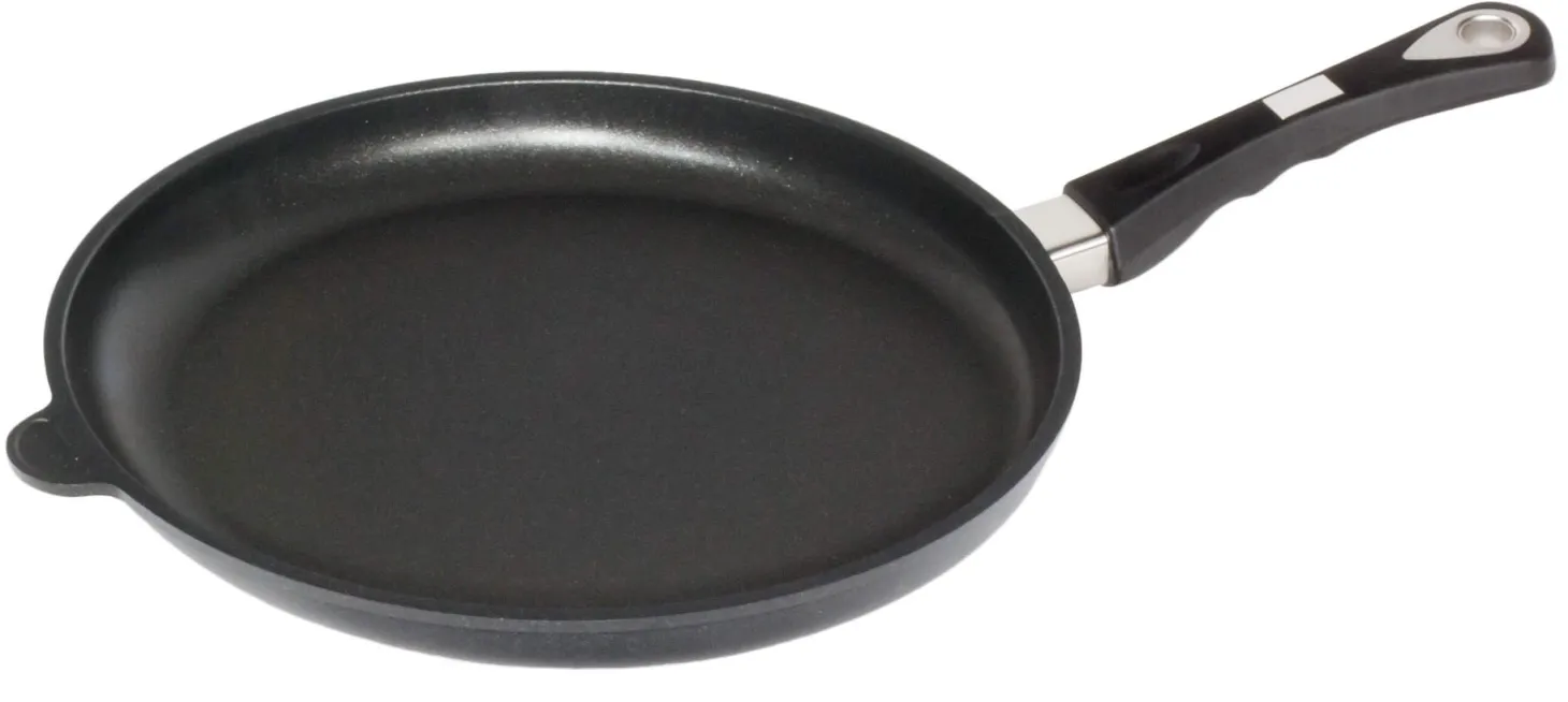 Poêle à frire ronde pro AMT 32cm anti-adhérente + induction