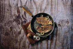 Poêle grill Beka Nomad en acier carbone 28cm