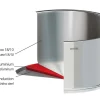 Poêle grill Cristel Castel'Pro inox + pince de service inox offerte - Exclusivité