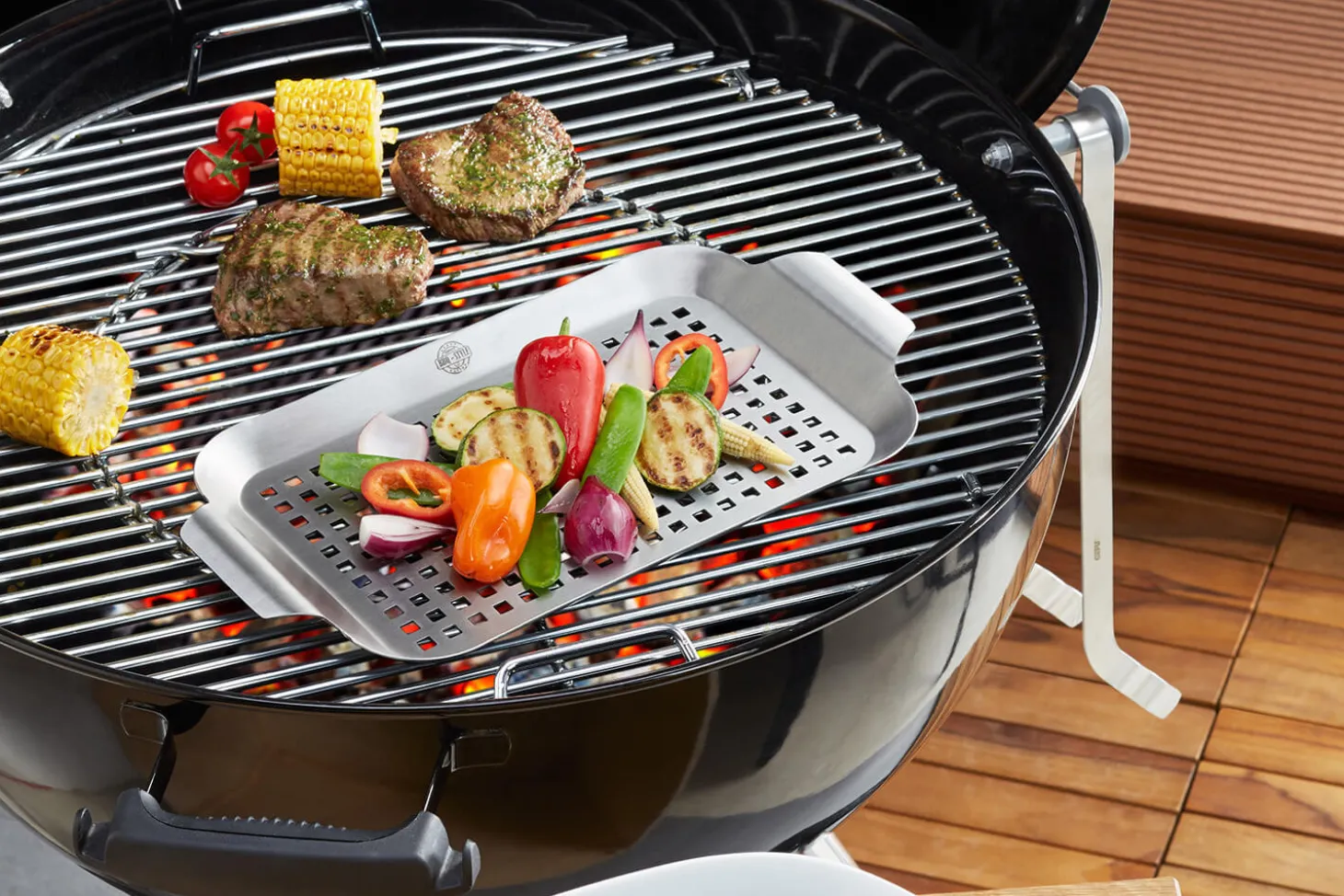 Poêle à griller Gefu pour barbecue