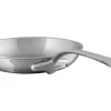 Poêle Mauviel M'Cook tout inox avec poignée fixe compatible induction
