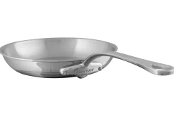 Poêle Mauviel M'Cook tout inox avec poignée fixe compatible induction